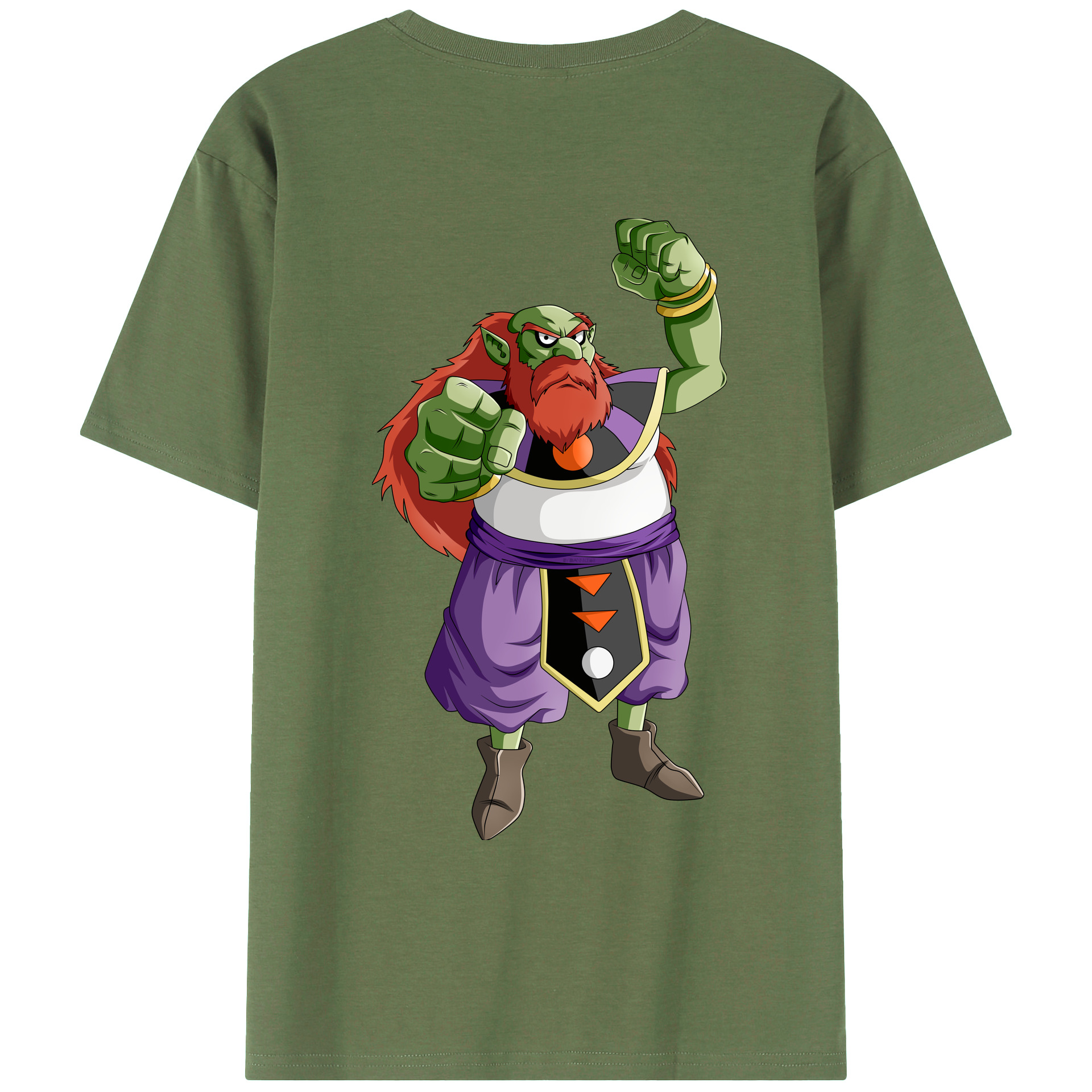 （画像用） ドラゴンボール DRAGON BALL 綿100％ メンズ半袖Tシャツ（バックプリント） 通気性